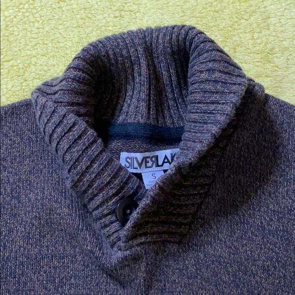 Brown high neck sweater - Picture 3 of 4